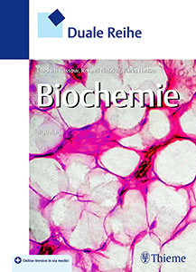 Lest unsere Rezension zur aktuellen Auflage des Lehrbuchs Duale Reihe Biochemie (Thieme).