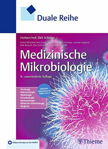 Lest unsere Rezension des Lehrbuchs Duale Reihe Medizinische Mikrobiologie (Thieme).