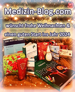 Medizin-Blog.com wünscht frohe Weihnachtstage und einen guten Start ins neue Jahr.