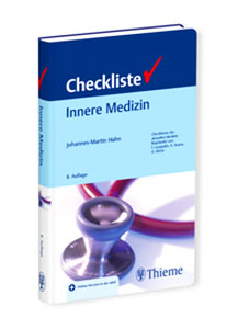 Die Checkliste Innere Medizin in der 9. Auflage (Thieme)