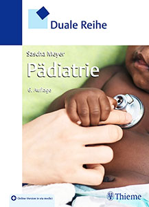 Cover der Dualen Reihe Pädiatrie (6. Auflage): Umfassendes Lehrbuch mit didaktischem Konzept für Medizinstudierende und Assistenzärzte.